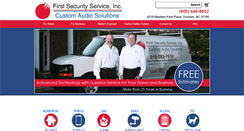 Desktop Screenshot of firstsecurityserviceinc.com